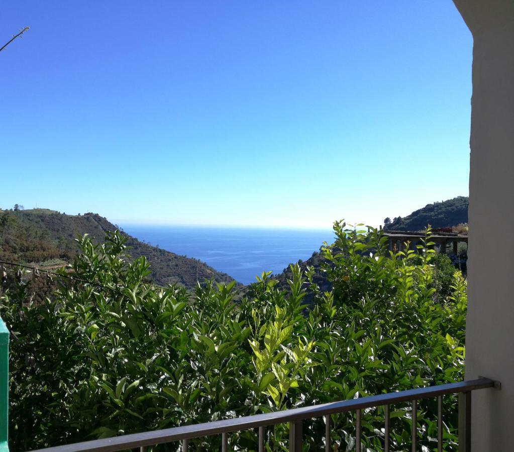 ☆ Terrace & Relax ☆ Casa Franceschin_ Homy 5 Terre Villa Riomaggiore Exteriör bild